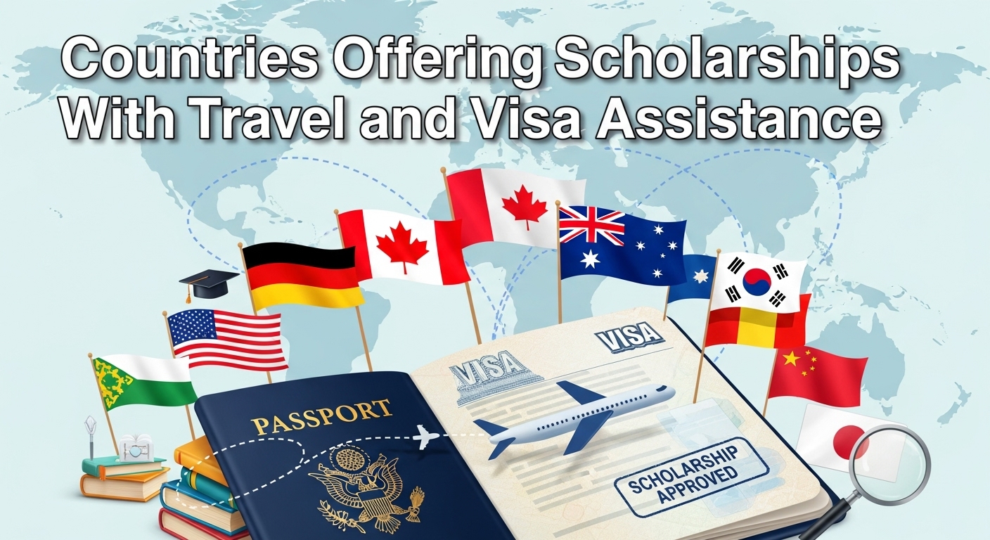 Countries Offering Scholarships With Travel and Visa Assistance